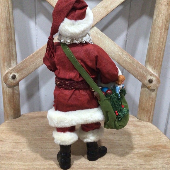 Possible Dreams Clothtique Rocking Horse Wishes Santa Christmas Figurine Decor - Picture 7 of 12